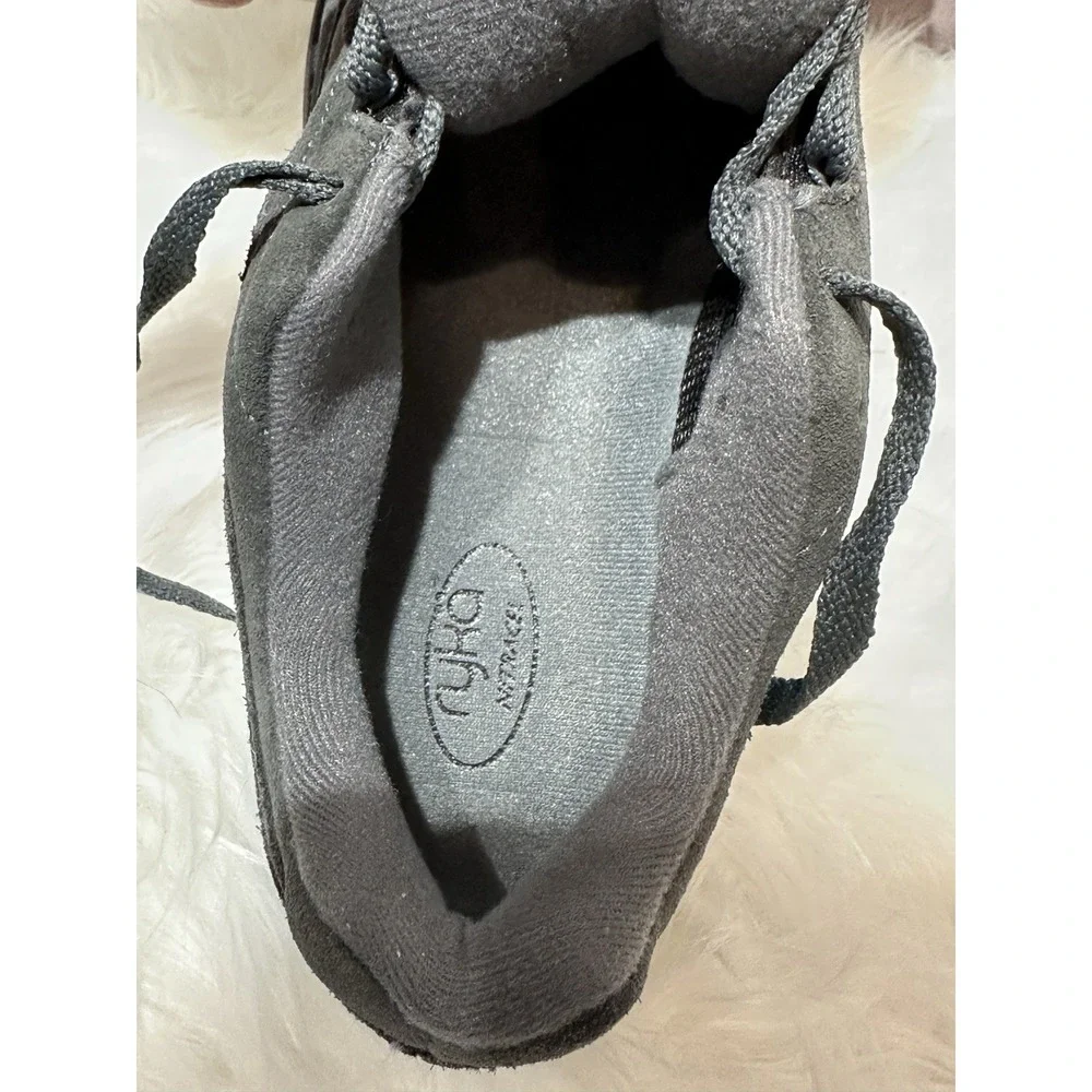 Ryka Catalyst 3 Sneakers Womens Sz 8W Suede/Leather Running Gray New‎ No Tags